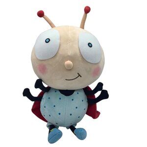 The Gift of Ladybug Plush Stuffed Bug 12" Polka Dot‎ Insect Bug